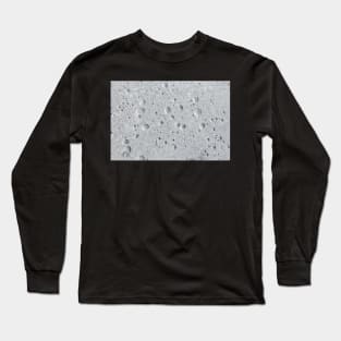 Grungy grey concrete wal Long Sleeve T-Shirt